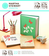 Martha Stewart Medium Stencil Birds/Berries - Al Masam Stationery LLC